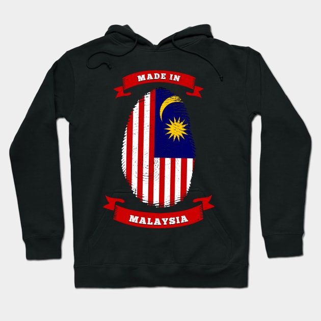 MADE IN MALAYSIA FINGERPRINT Birthday Hoodie by G33KT33S